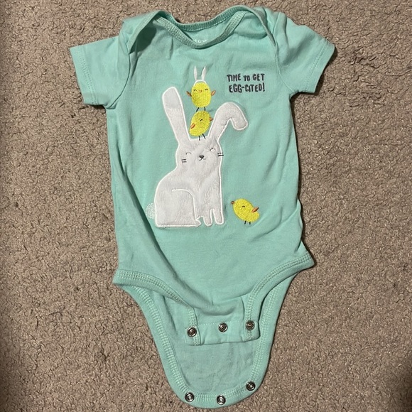 Time to Get Egg-Cited 3M Outfit Set with Bib - Picture 4 of 10